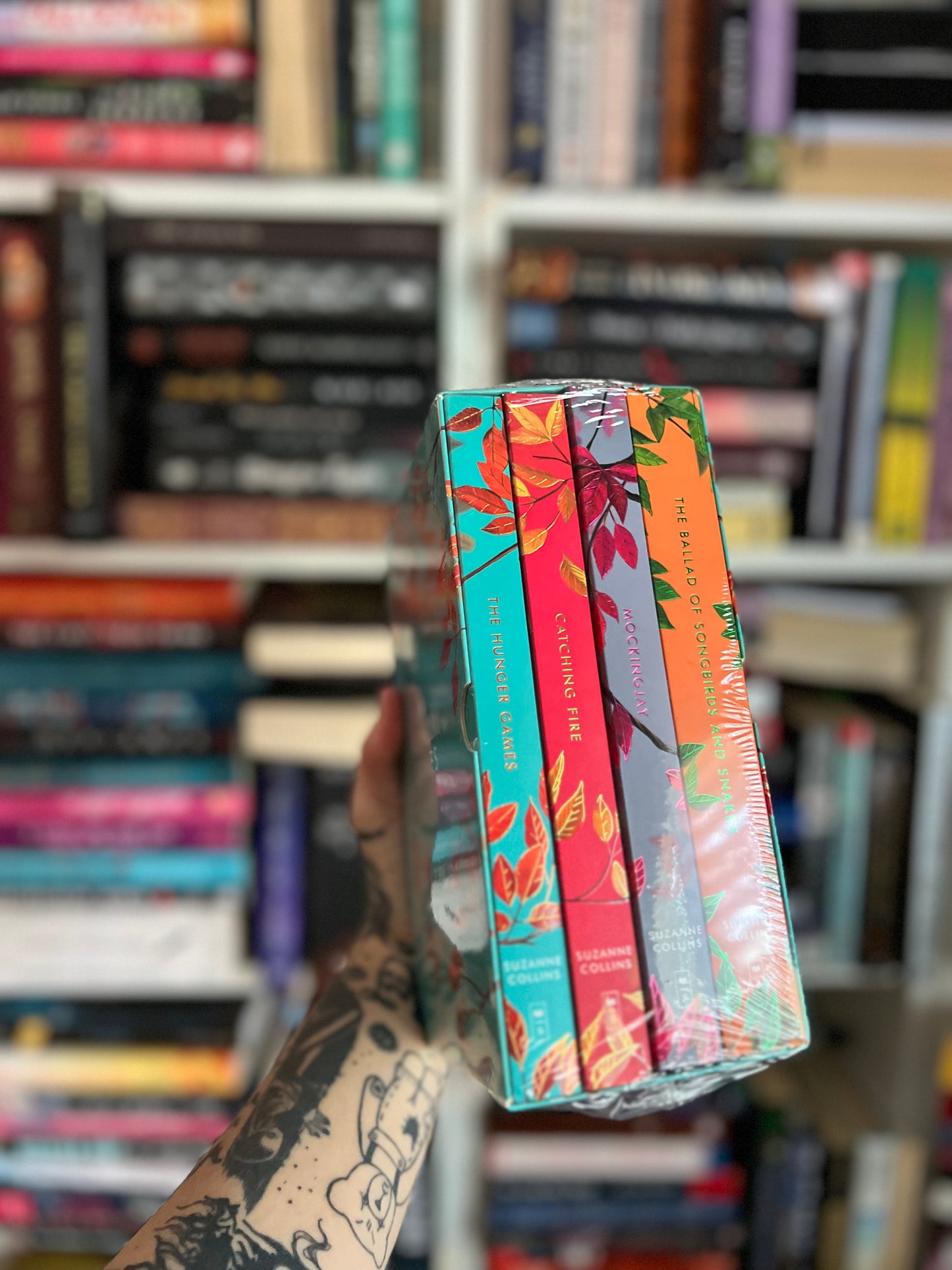 The Hunger Games special edition box set with sprayed edges! By Susannah Collins