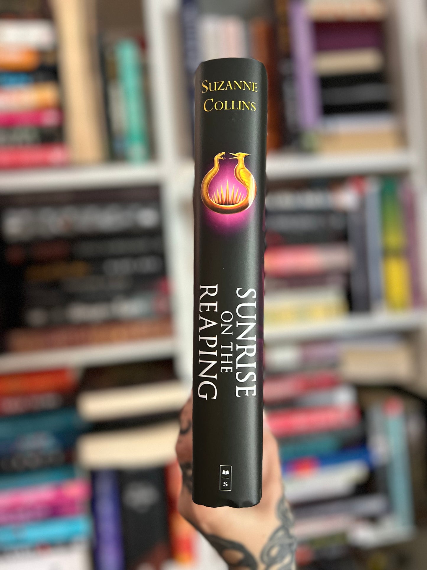 Sunrise on the reaping Uk cover by Suzanne Collins