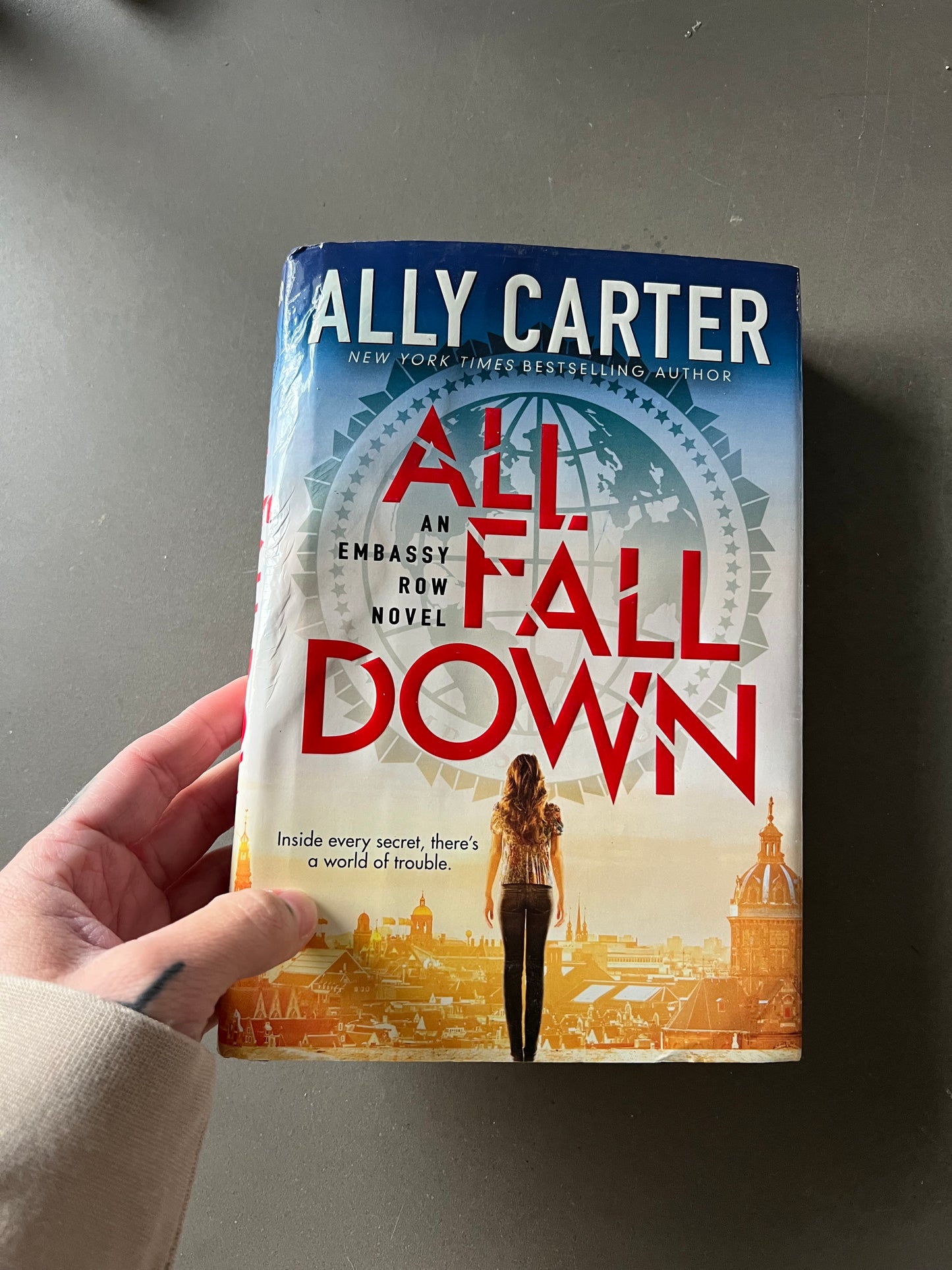 All fall down by ally carter signed