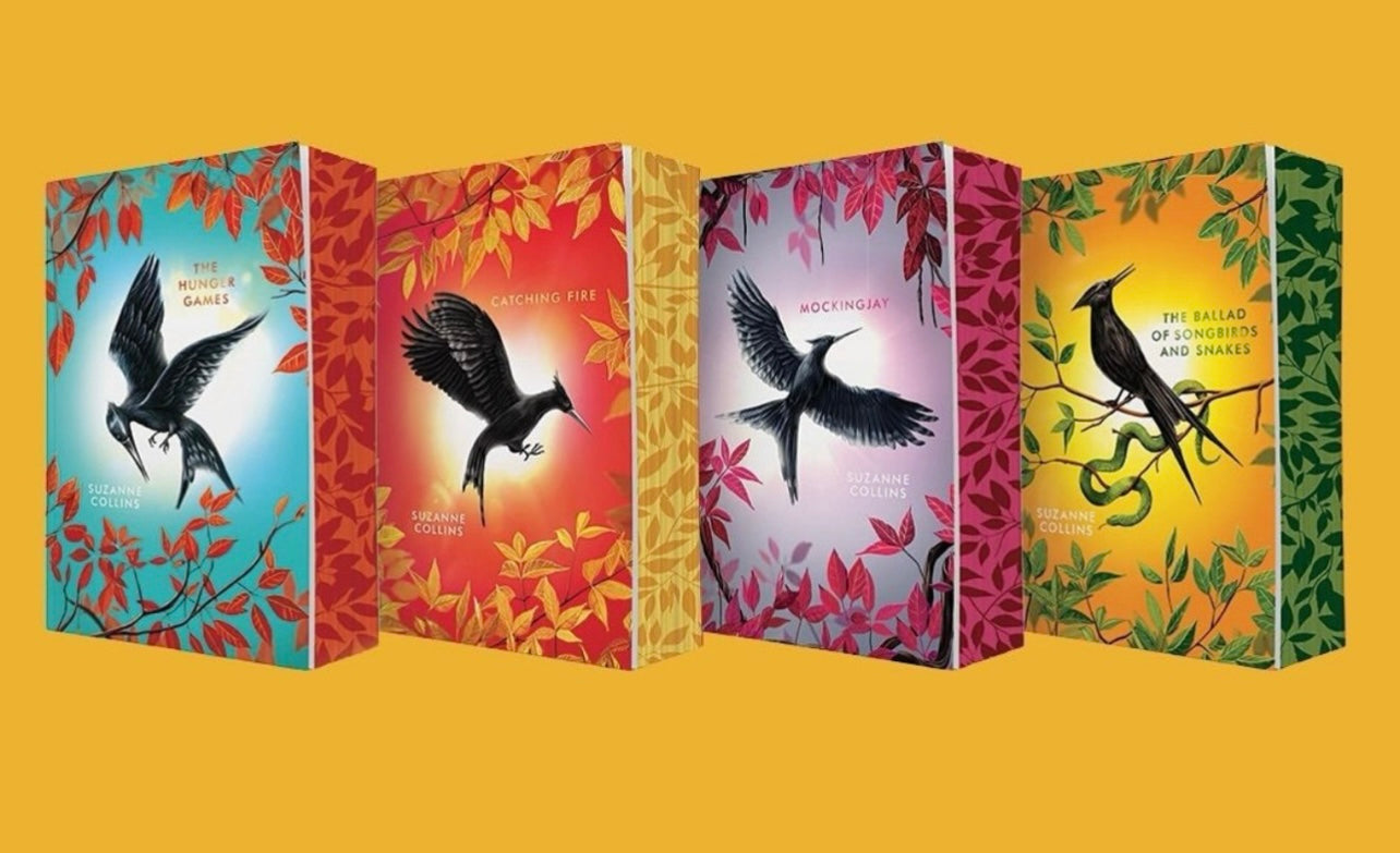 The Hunger Games special edition box set with sprayed edges! By Susannah Collins