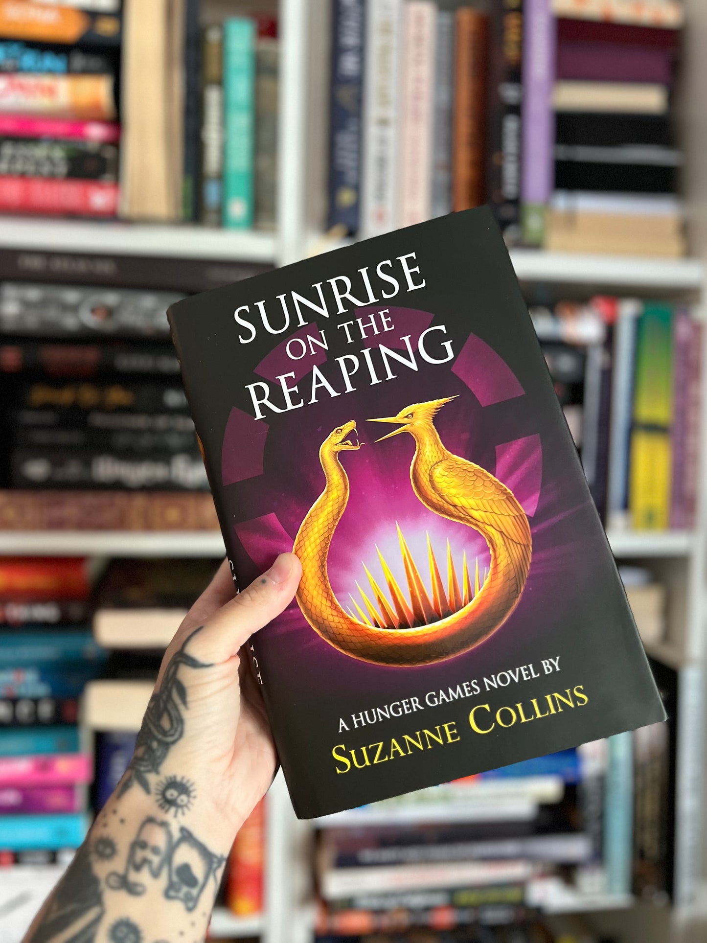 Sunrise on the reaping Uk cover by Suzanne Collins