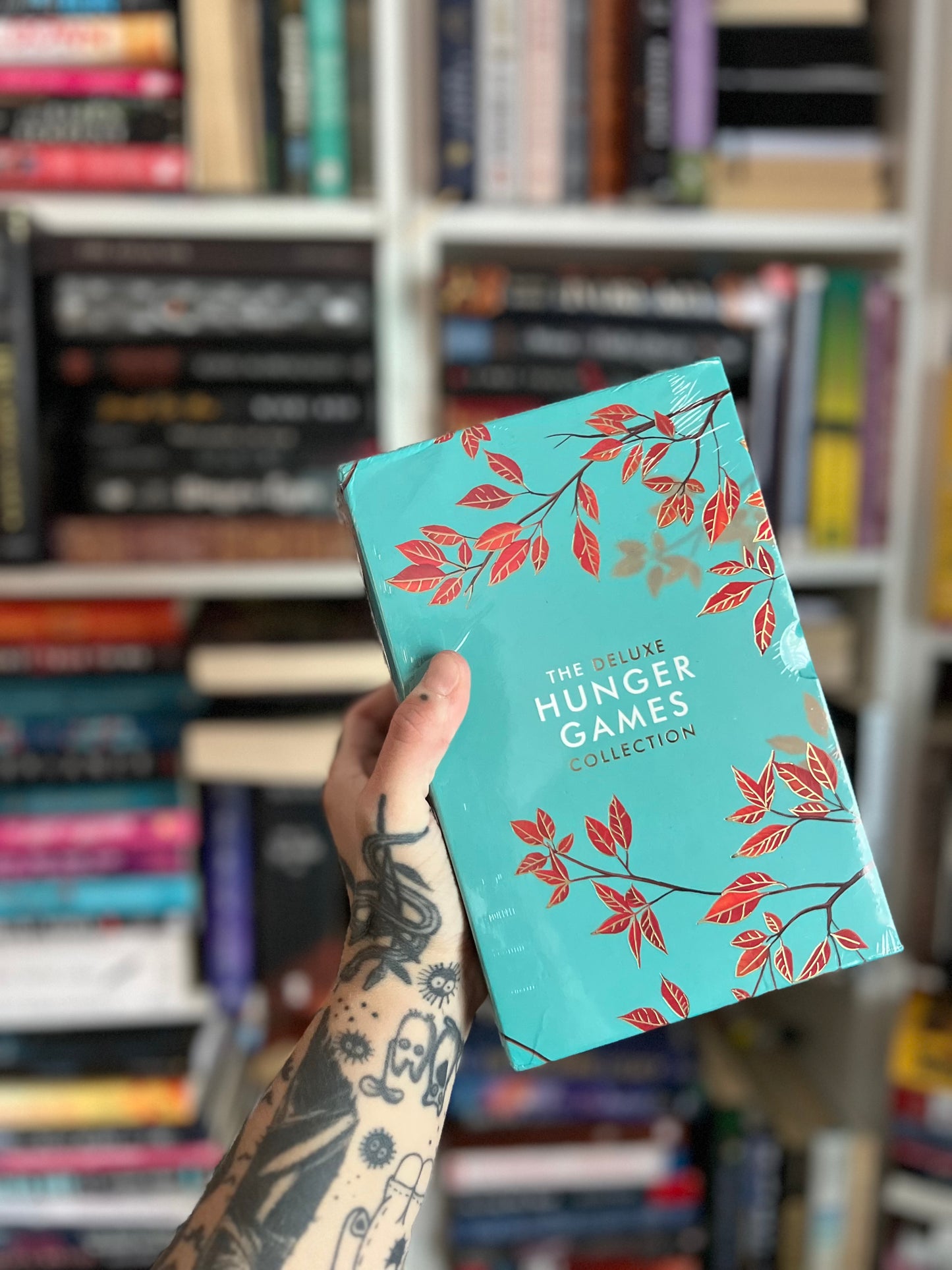 The Hunger Games special edition box set with sprayed edges! By Susannah Collins