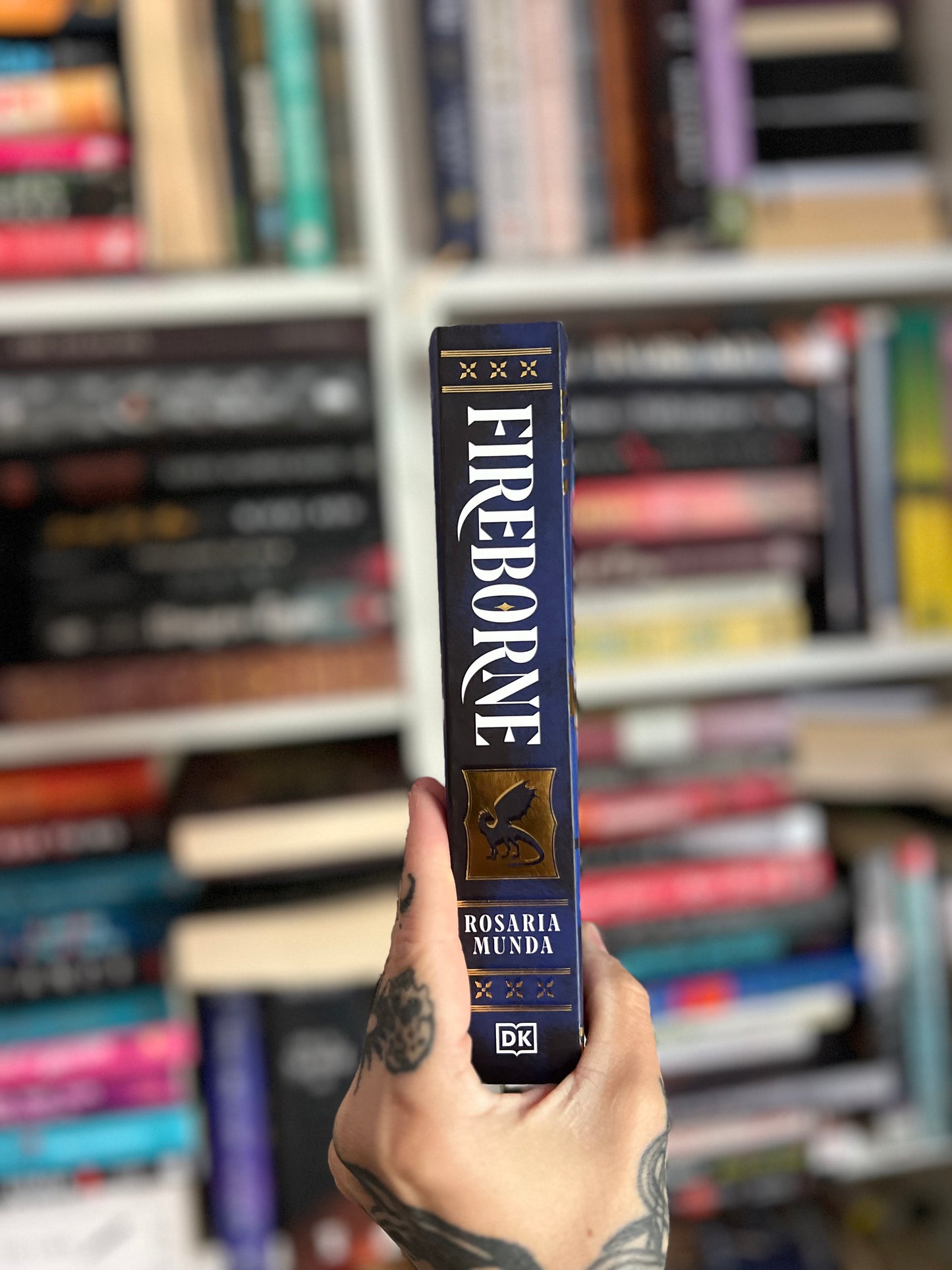 Fireborne uk cover by Rosaria Munda