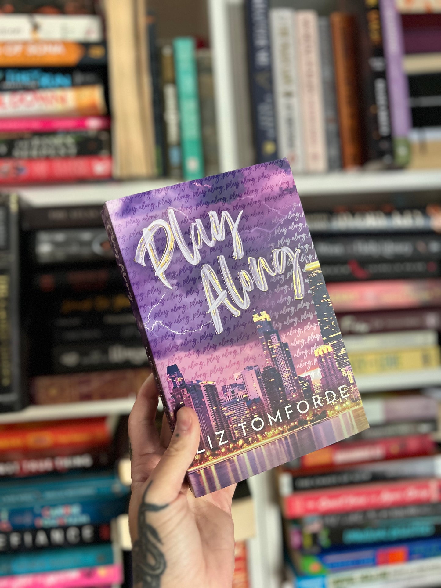 OOP Covers of play along, caught up, right move by Liz Tomforde