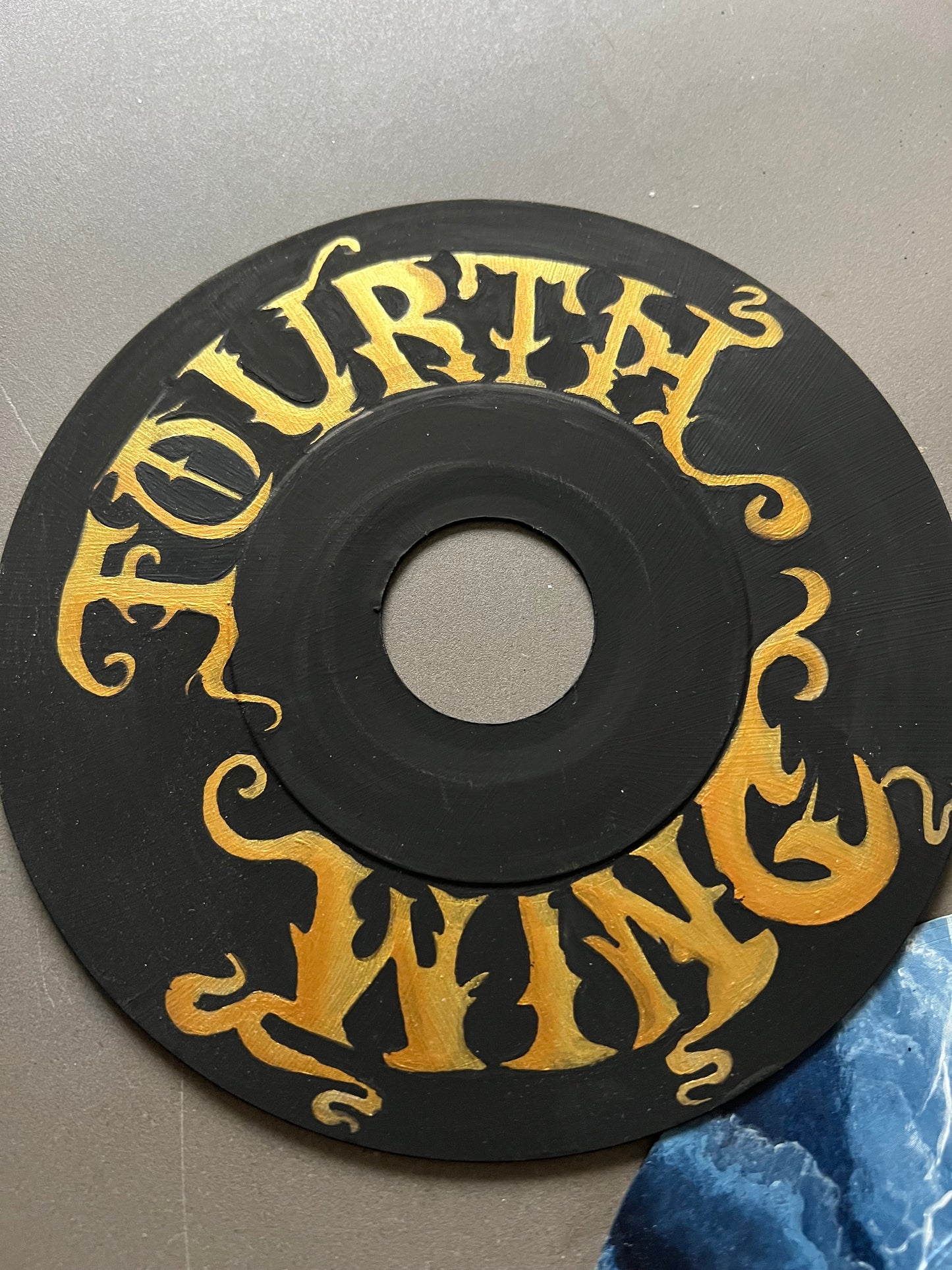 Fourth Wing hand painted 45 records