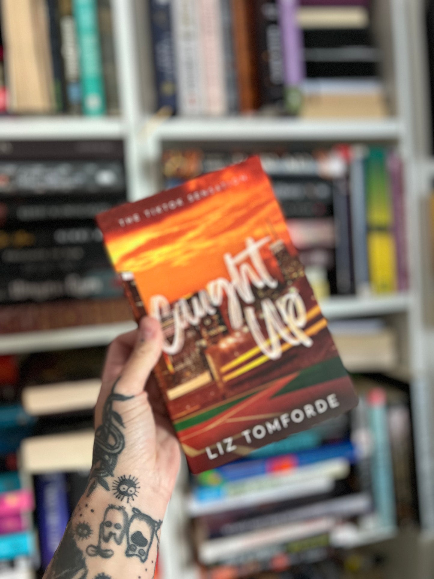 OOP Covers of play along, caught up, right move by Liz Tomforde