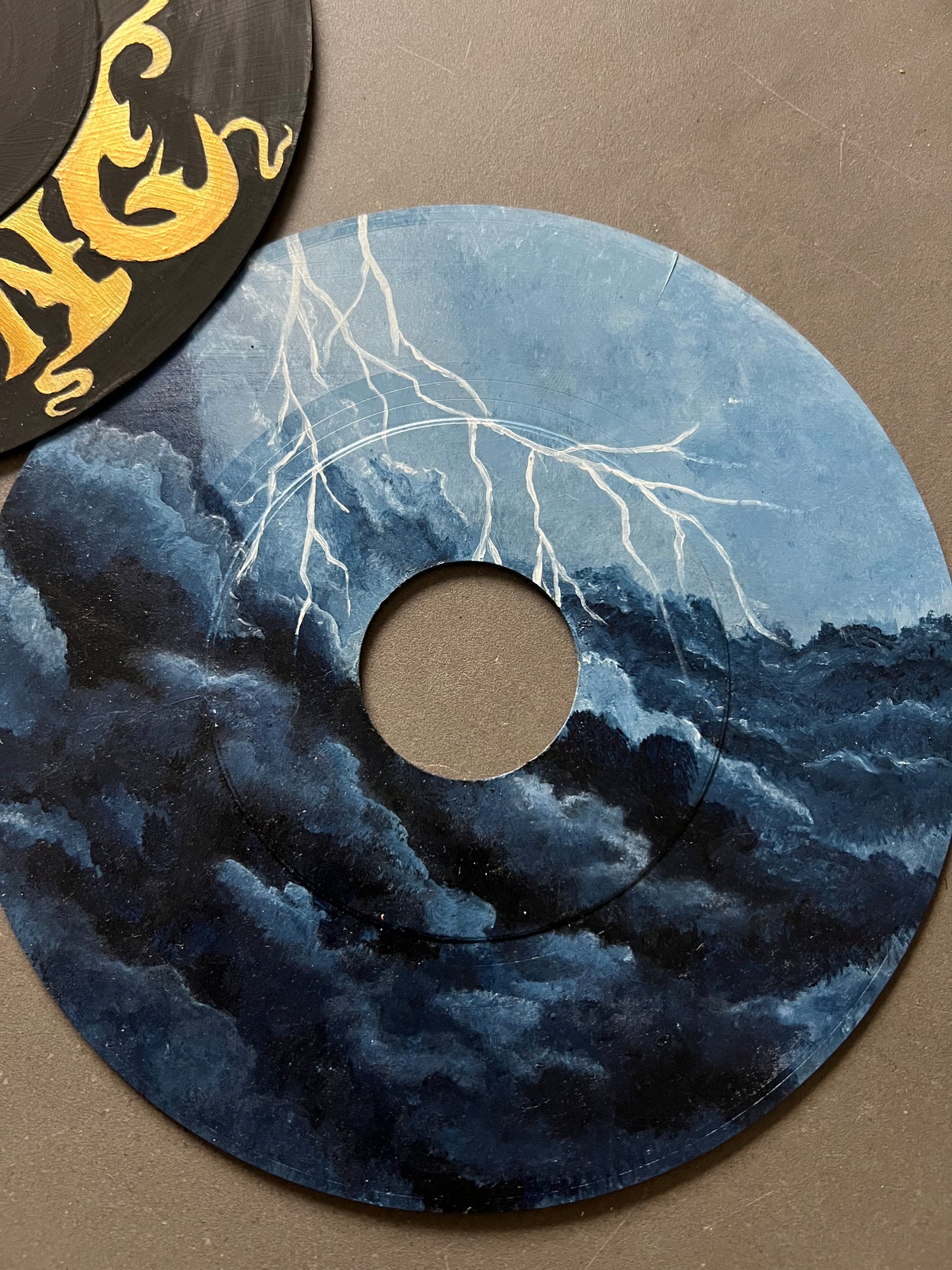 Fourth Wing hand painted 45 records