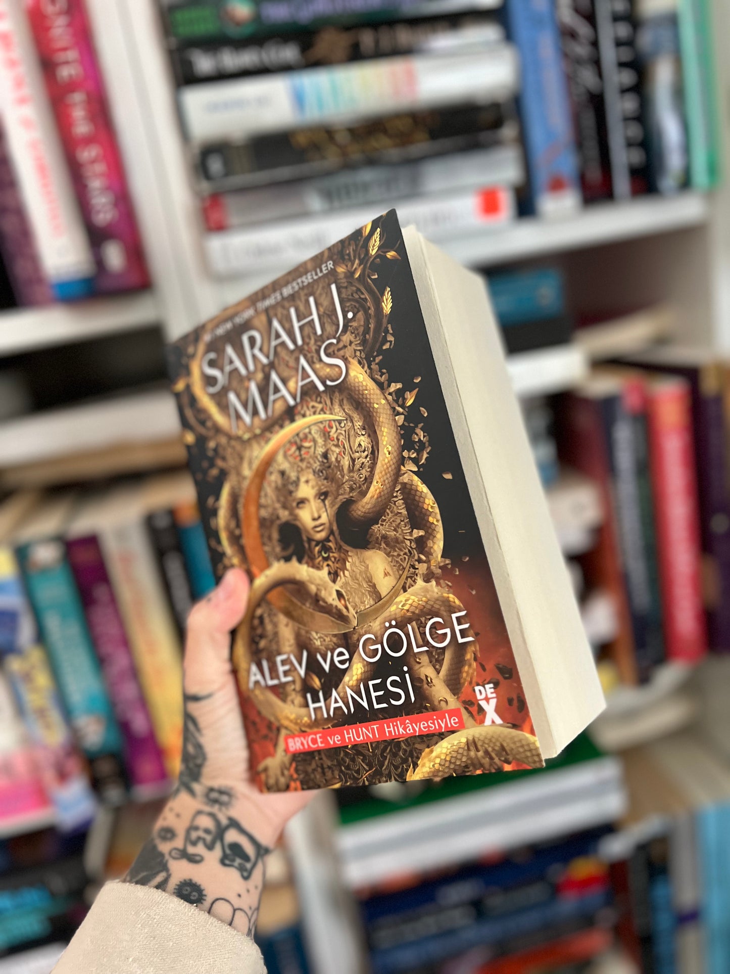 Crescent City House of Flame and Shadow by Sarah J Maas Turkish Edition