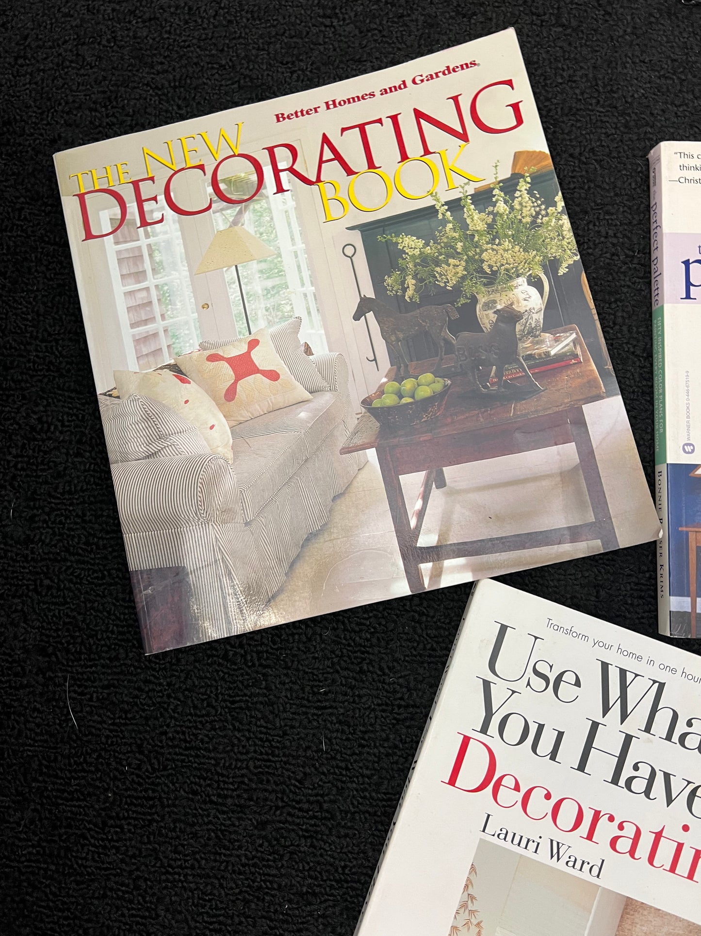 Bundle of home decor style books