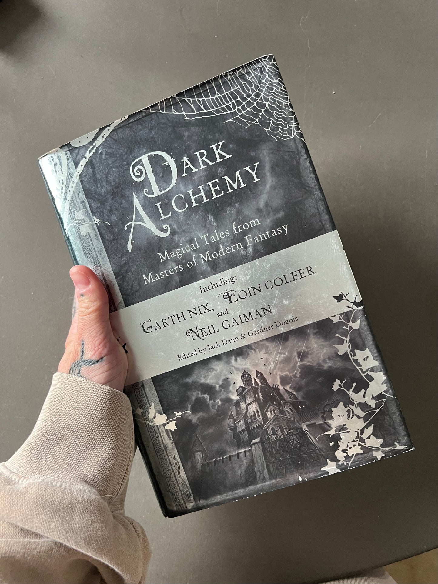 Dark Alchemy sprayed edges by me!