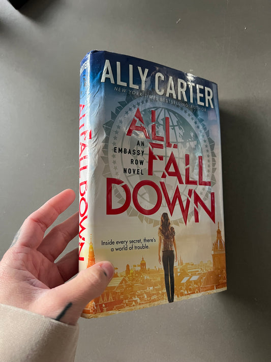 All fall down by ally carter signed