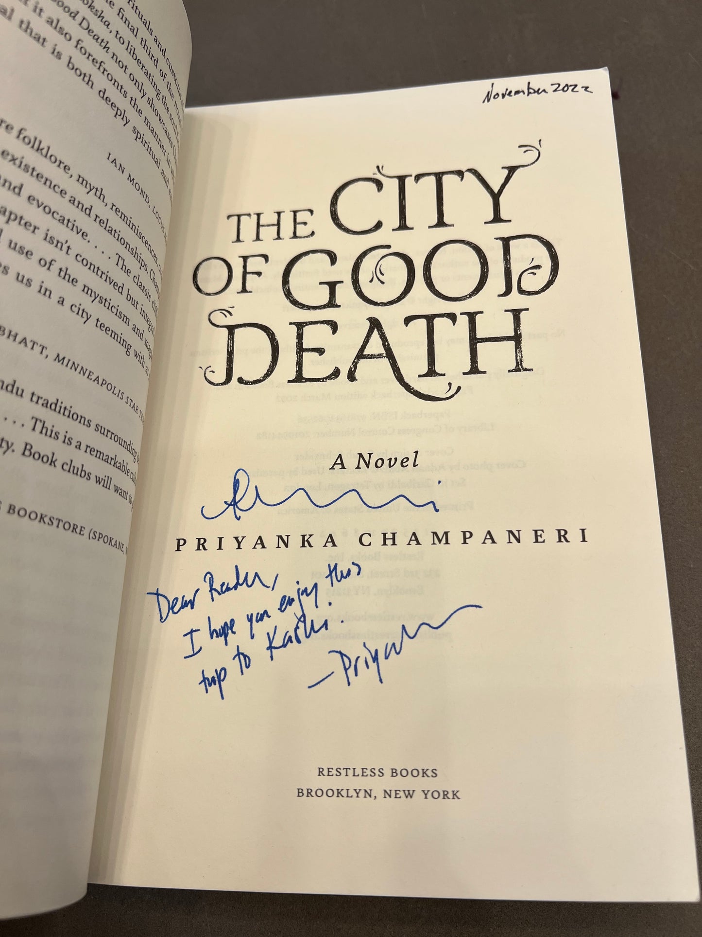 The city of good death