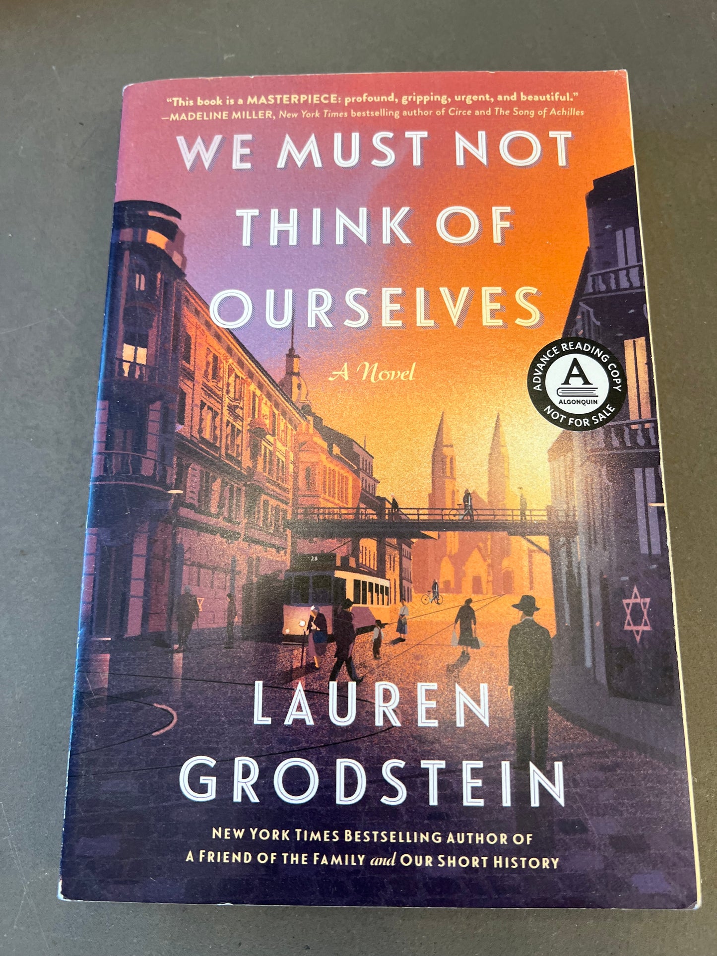 We must not think of ourselves
