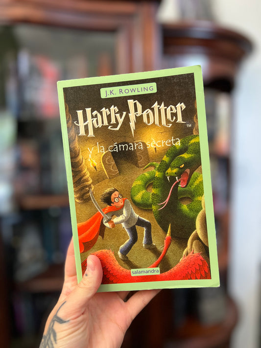 Harry potter and the chamber of secrets Spanish edition softcover