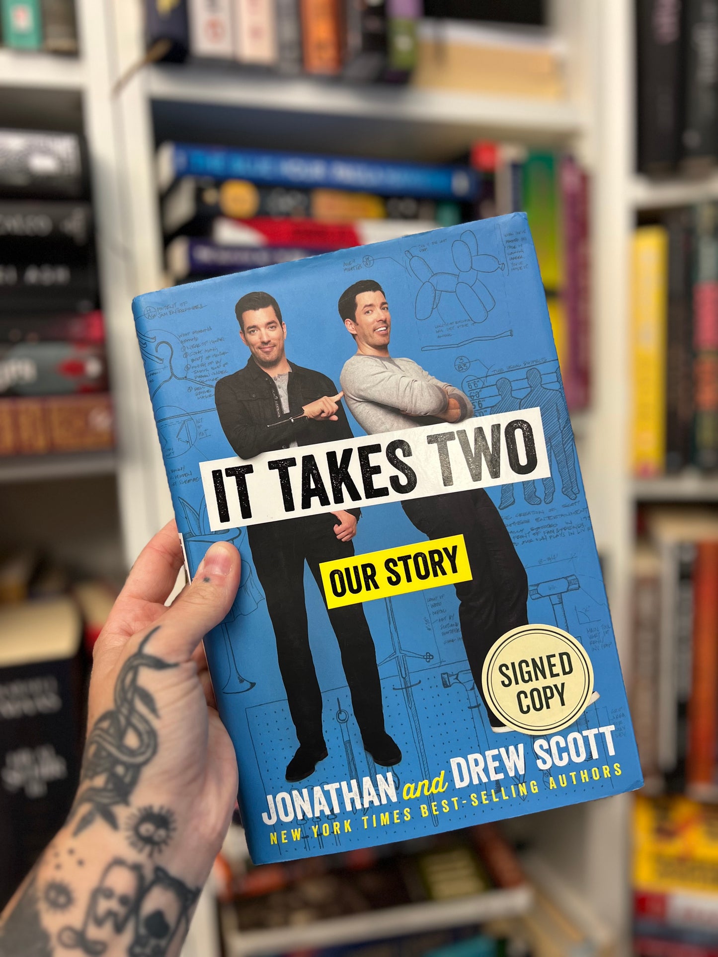 It Takes Two Signed by Jonathan and Drew Scott