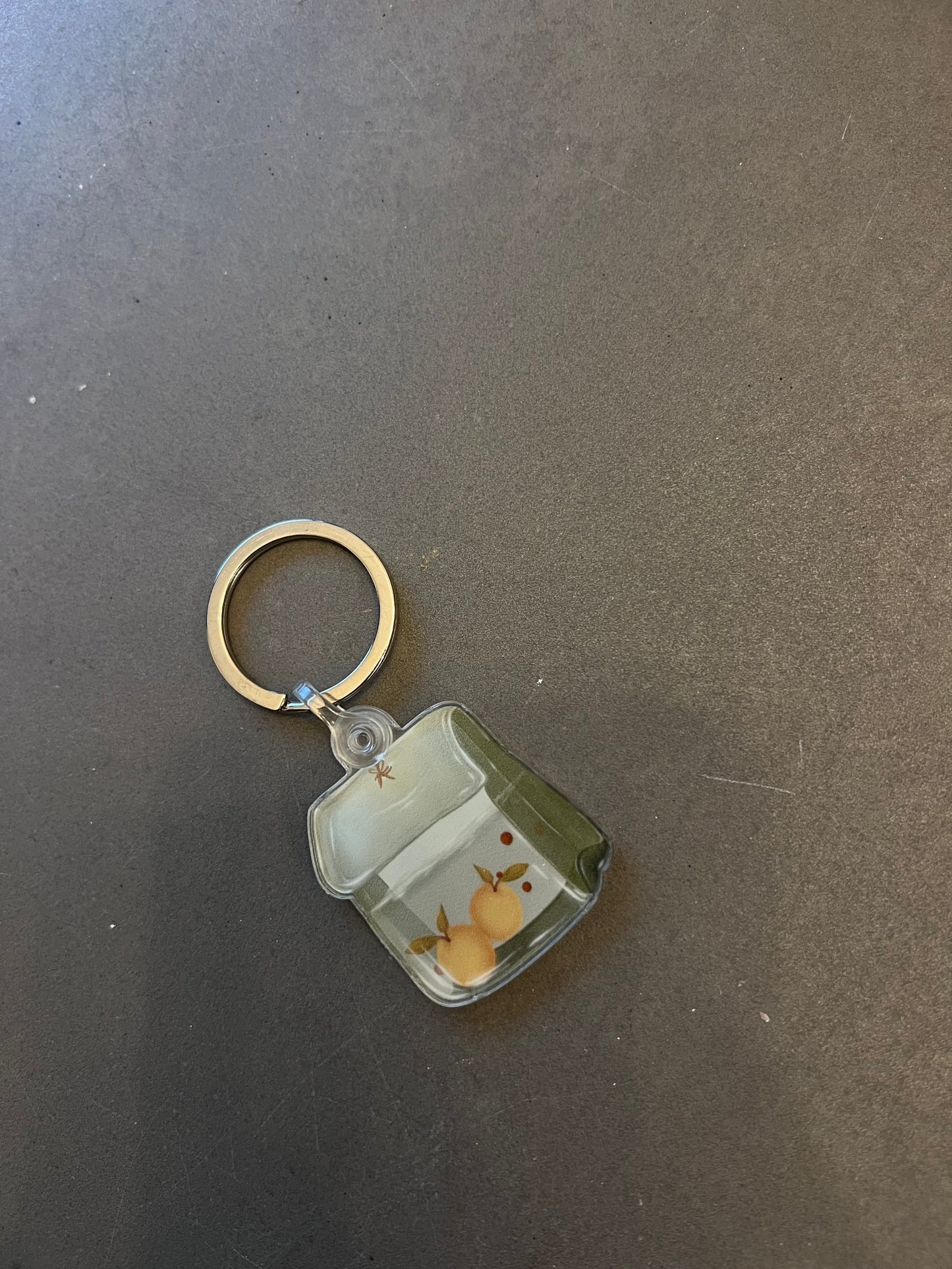Fruit tea bag Keychain made by me!