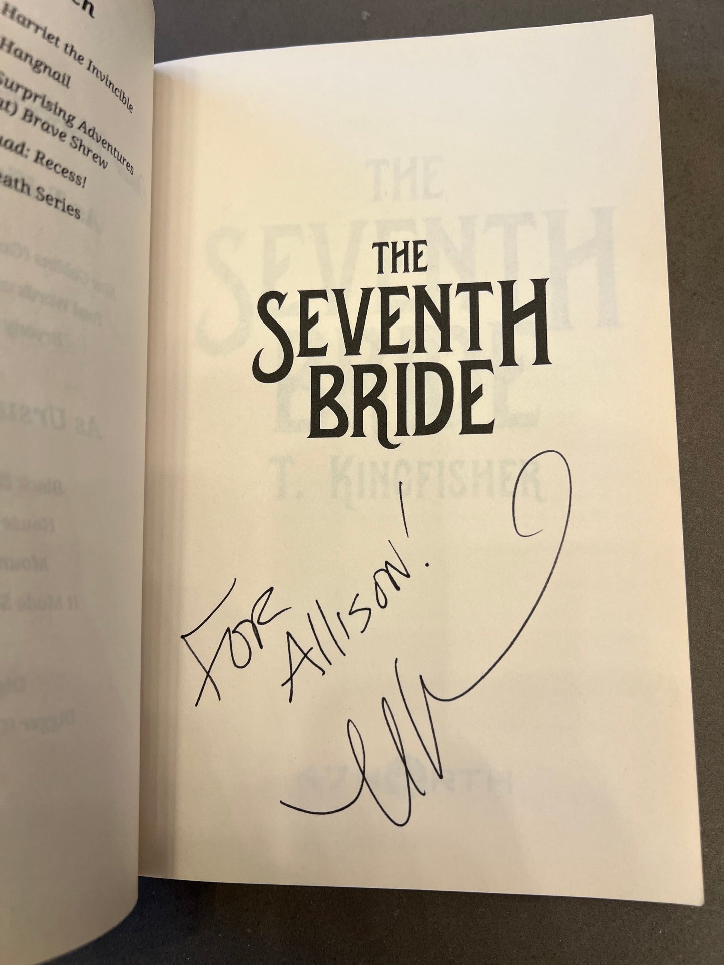 The Seventh Bride by T. Kingfisher