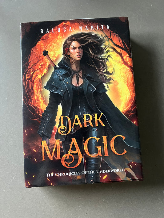 Dark magic by Raluca Narita hardcover signed special