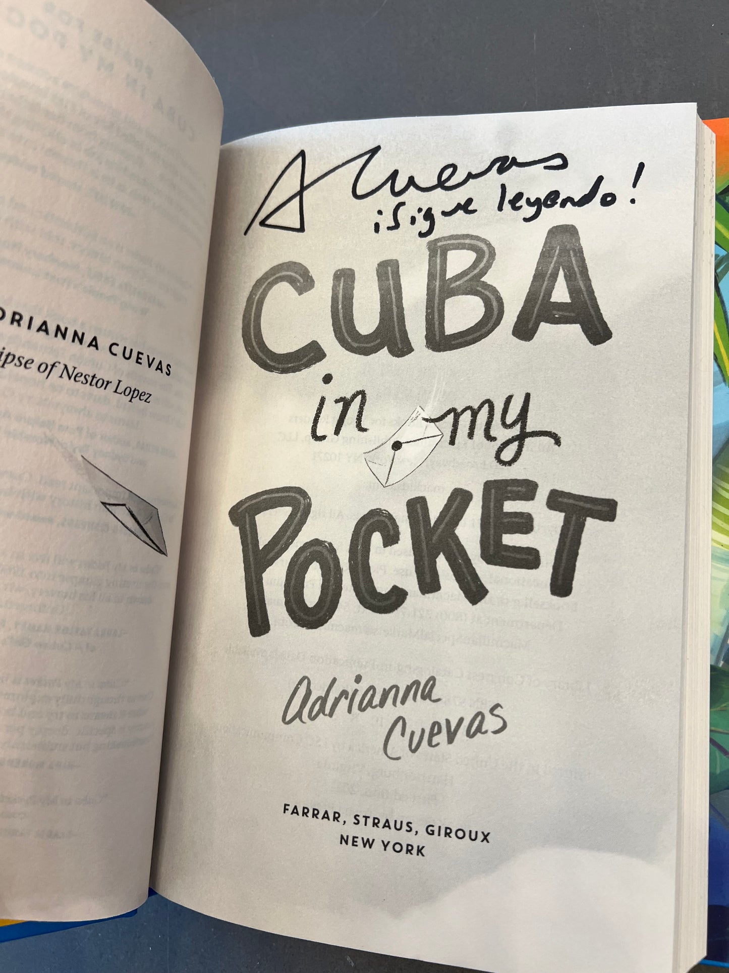 Cuba in my pocket signed