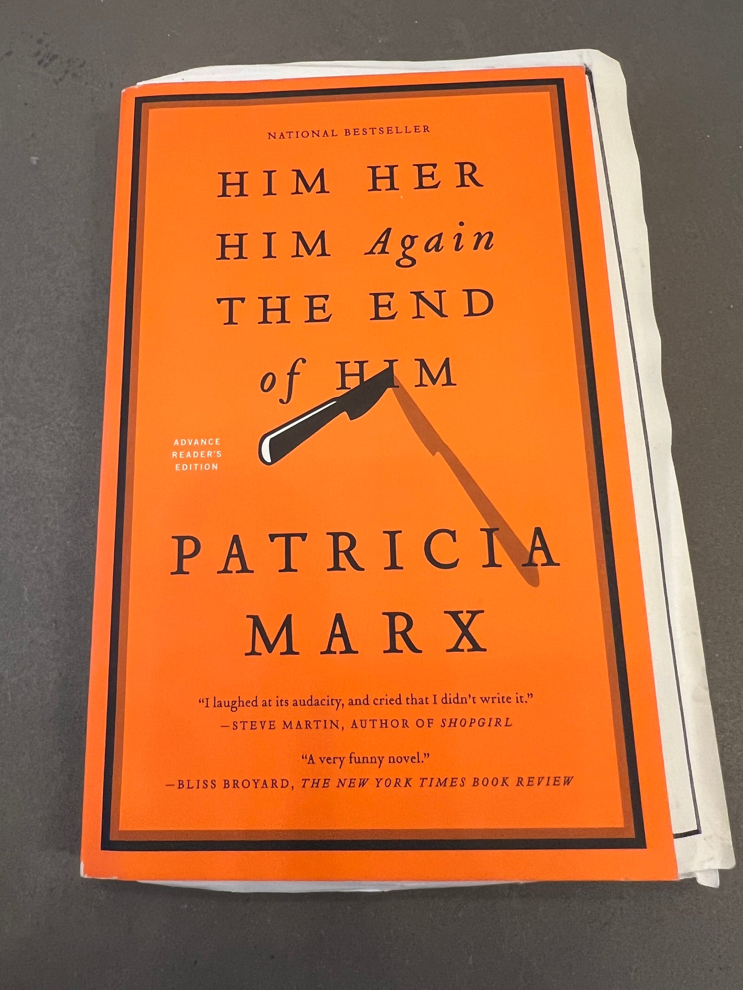 Him her him again the end of him