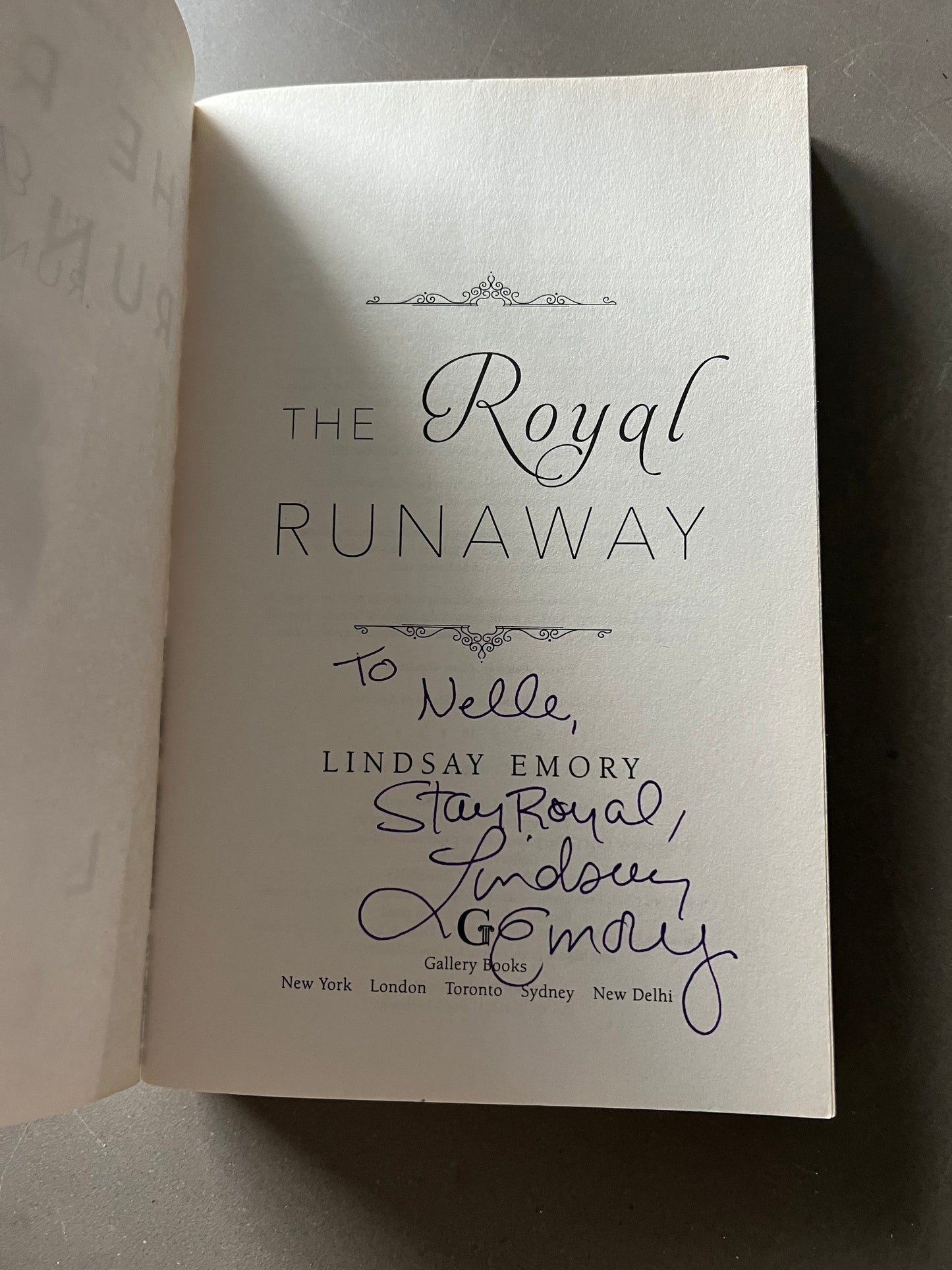 The royal runaway