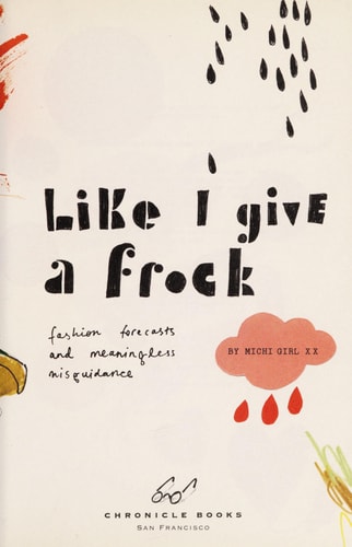 Like I Give a Frock: Fashion Forecasts and Meaningless Misguidance
