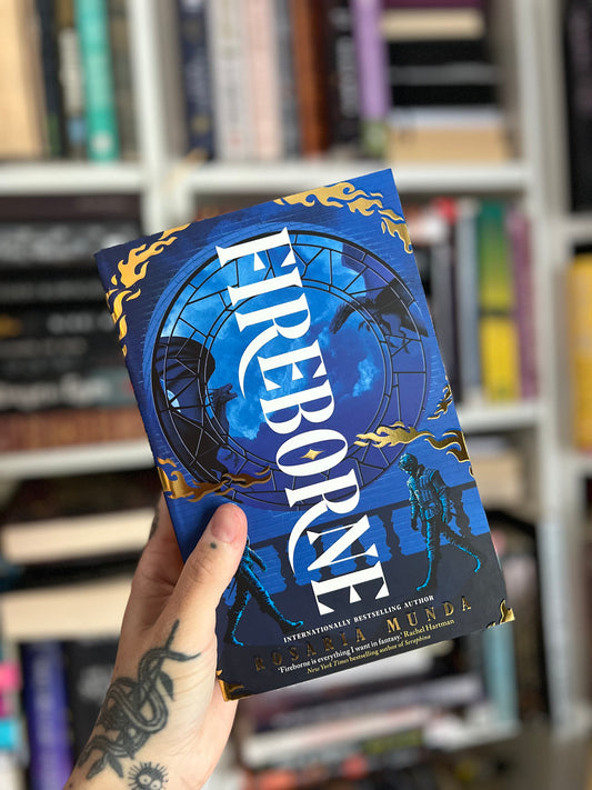 Fireborne uk cover by Rosaria Munda
