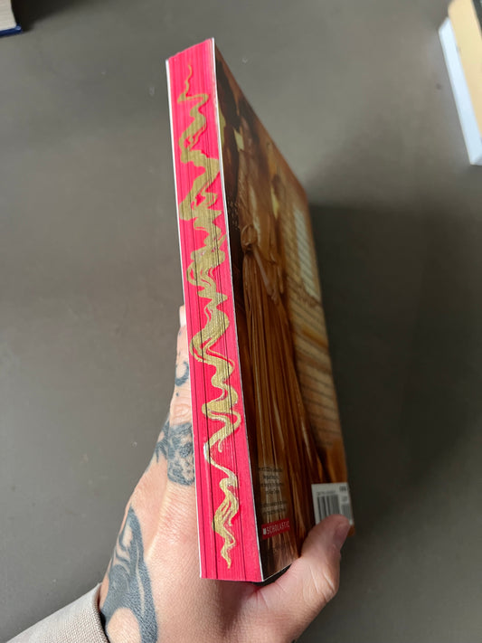 The betrothed by Kiera cass with hand painted edges