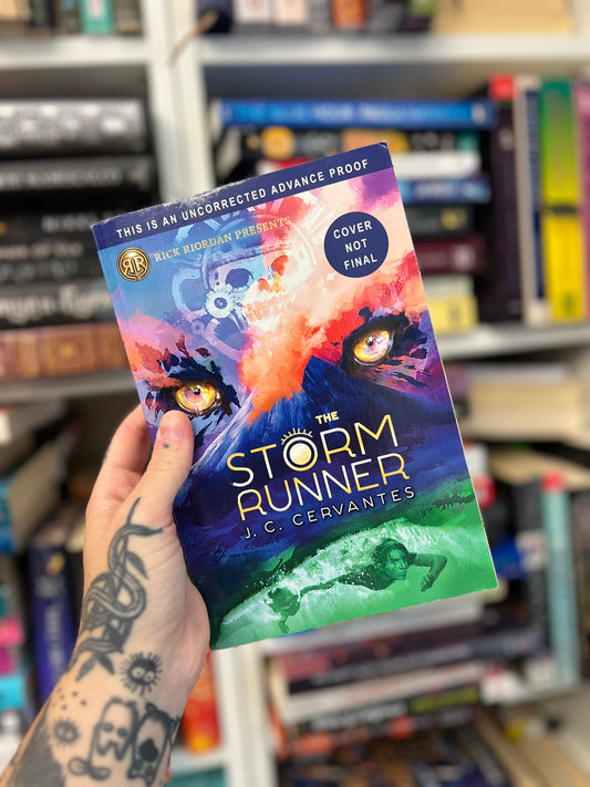 The Storm Runner ARC by JC Cervantes