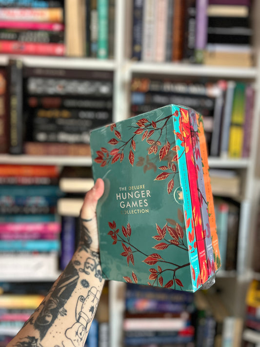 The Hunger Games special edition box set with sprayed edges! By Susannah Collins
