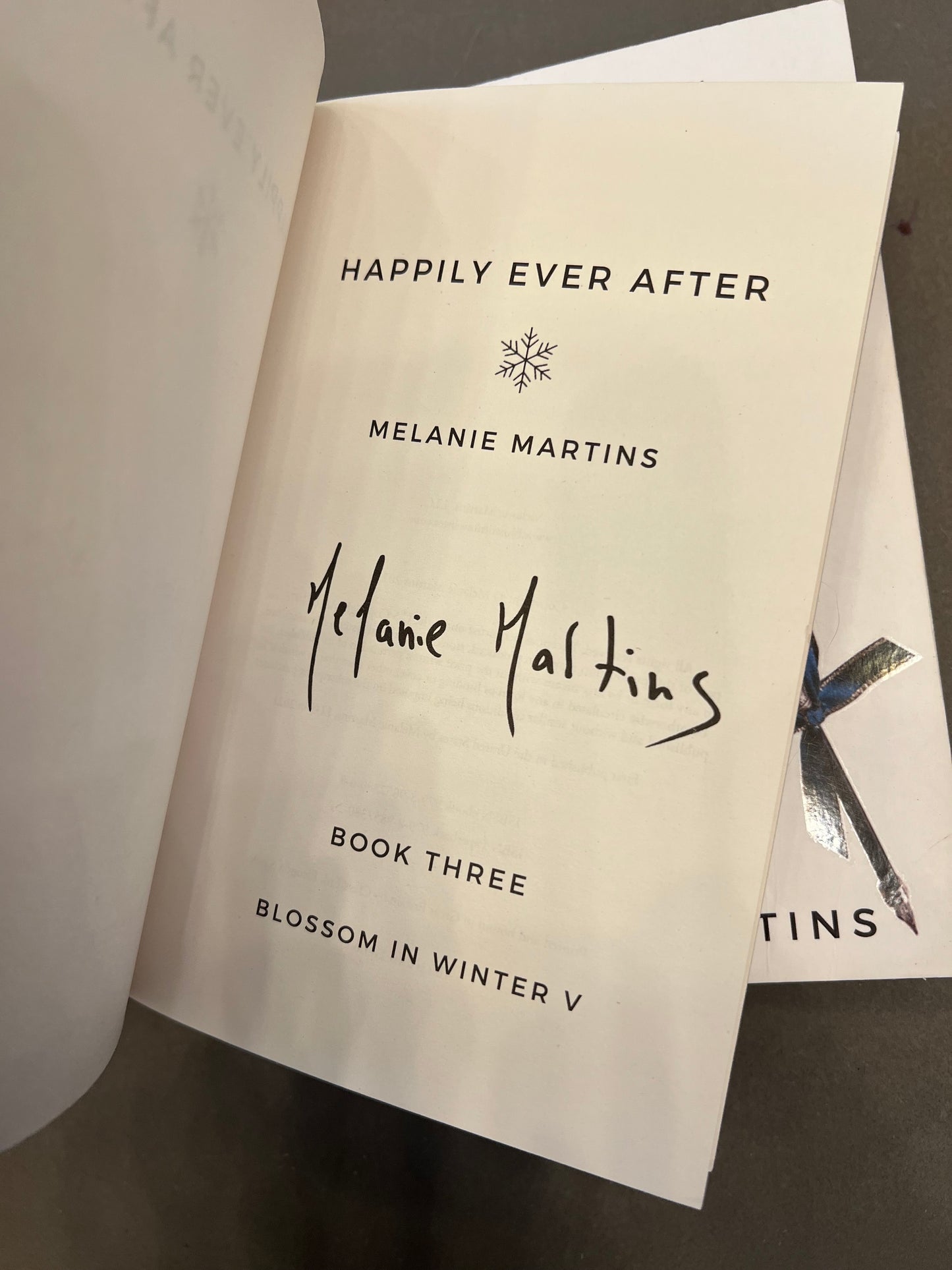 Happily ever after bundle by Melanie Martins signed!