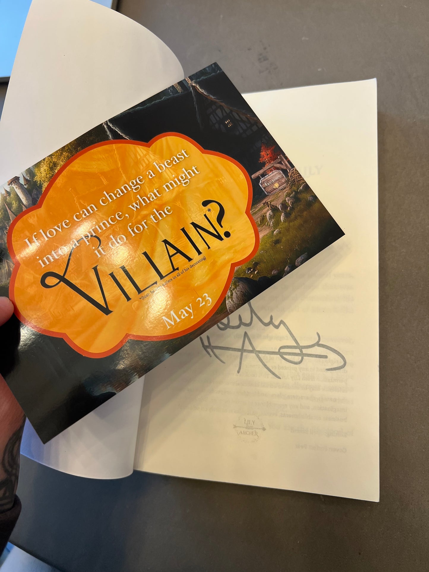 The book of G by Lily Archer SIGNED