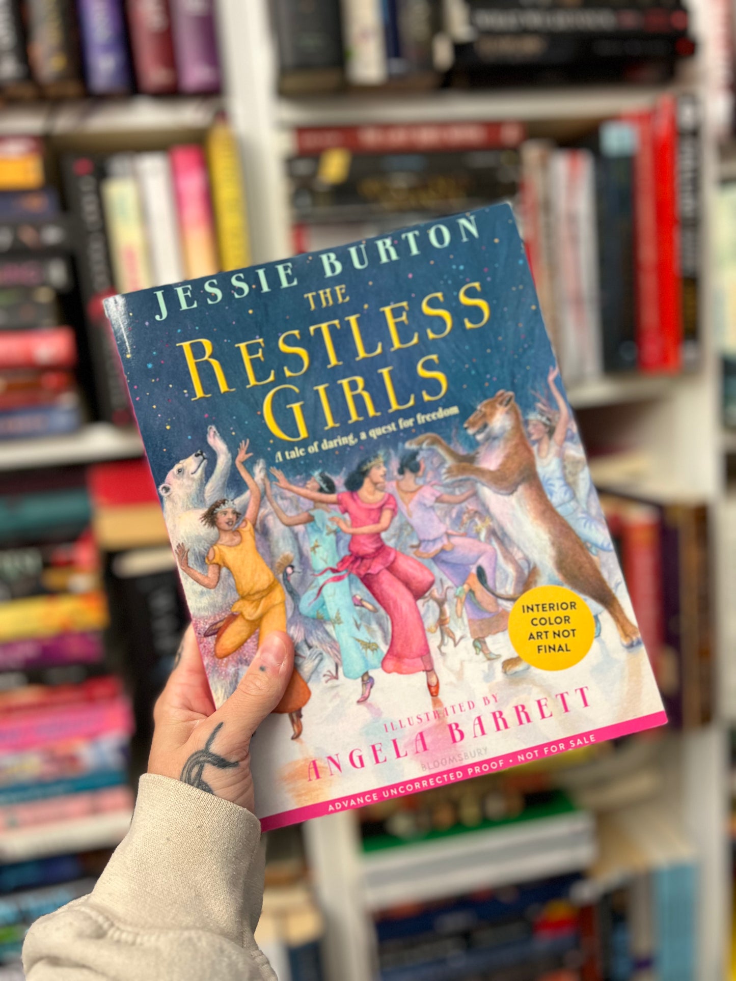 The Restless Girls by ANGELA BARRETT