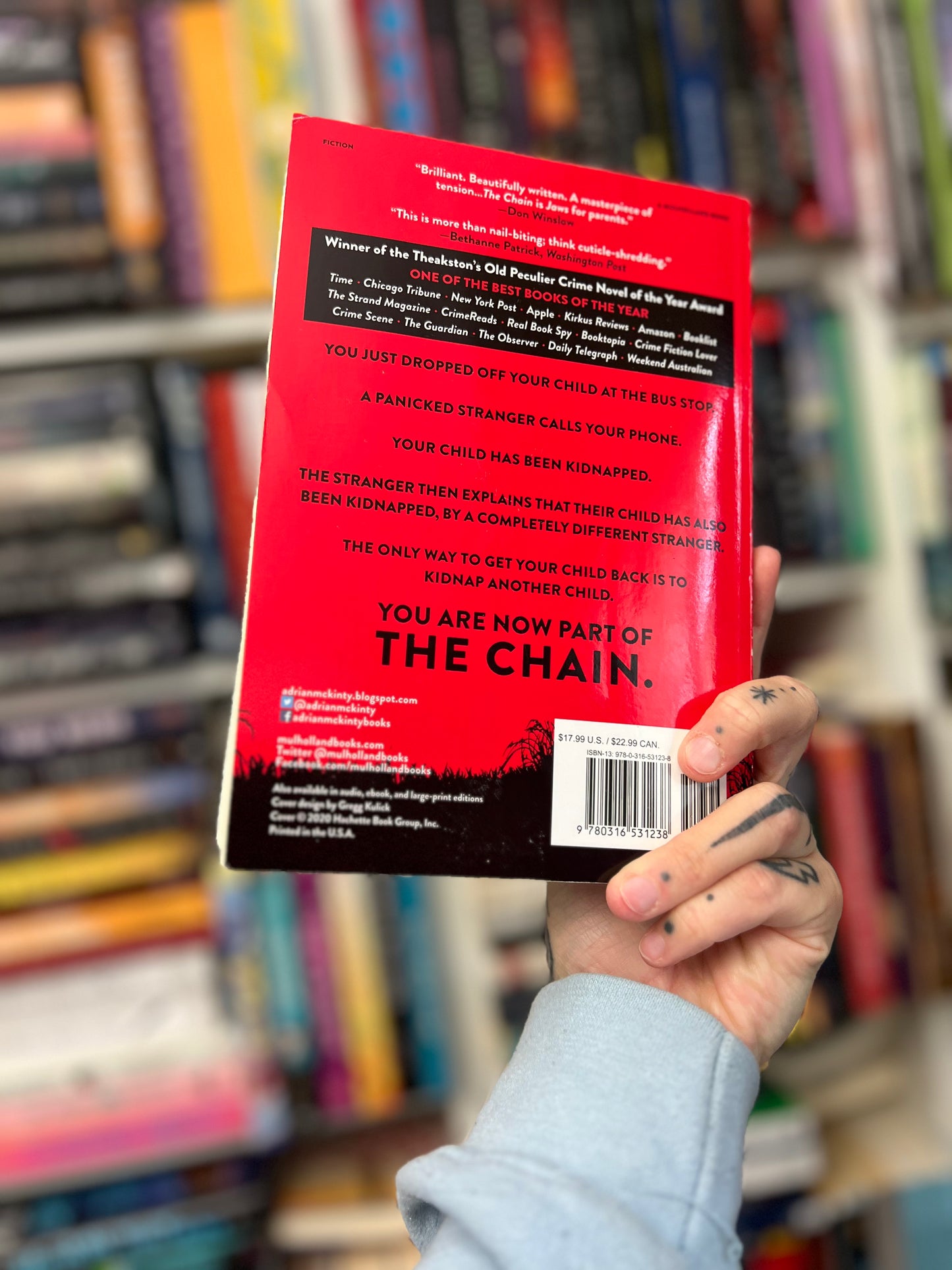 The Chain by ADRIAN McKINTY