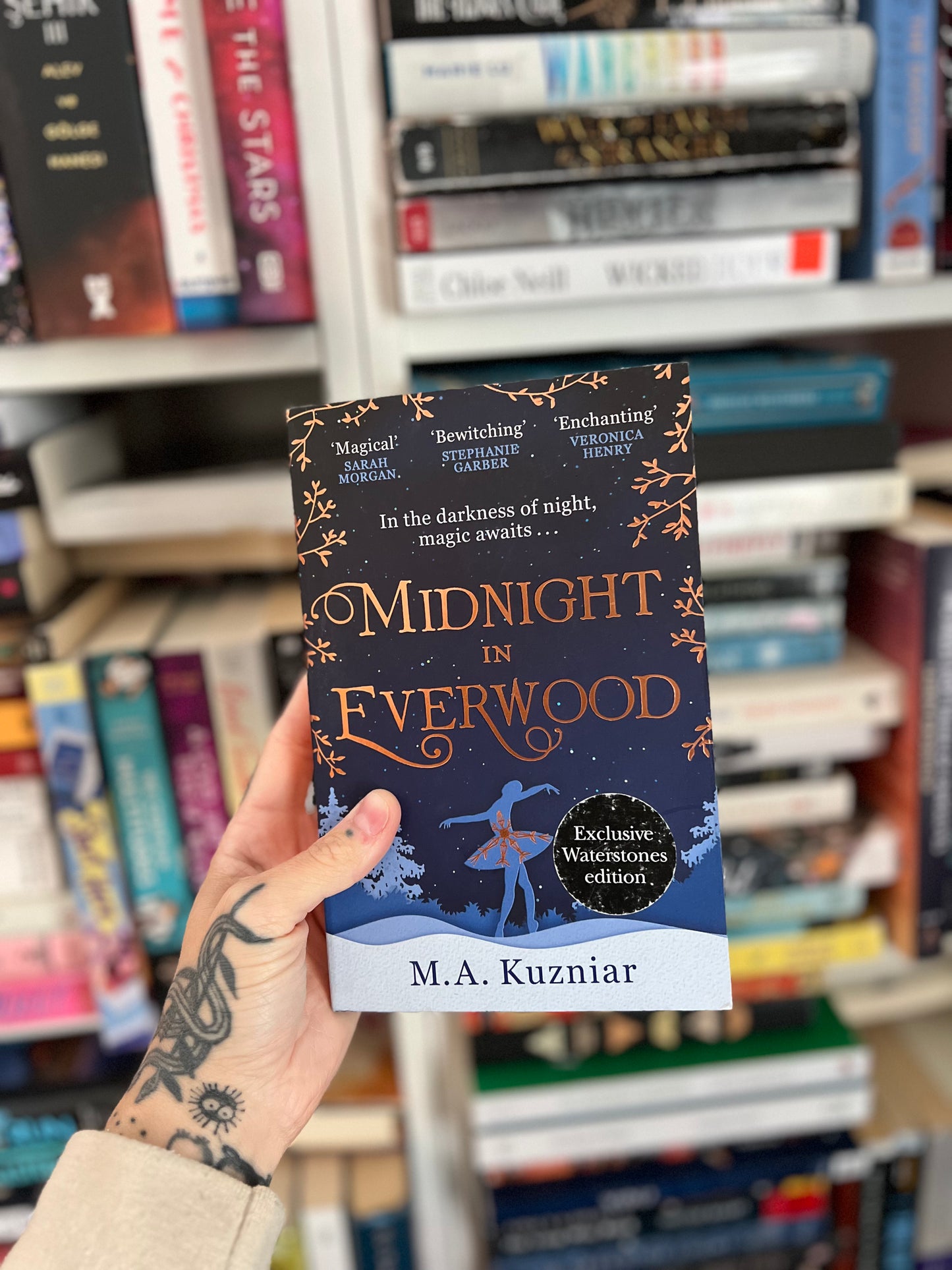 Midnight in Everwood by M.A. Kuzniar Sprayed Edges