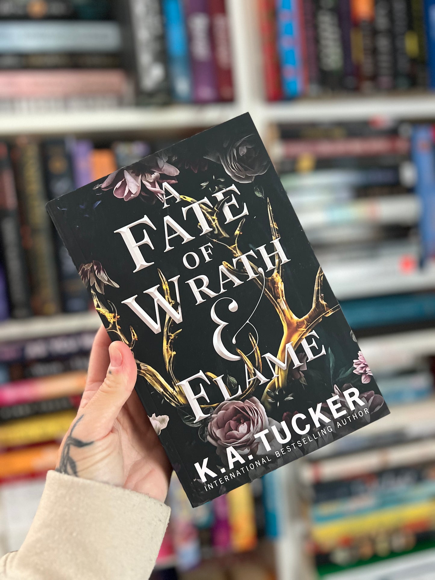 A Fate of Wrath and Flame by K.A. TUCKER