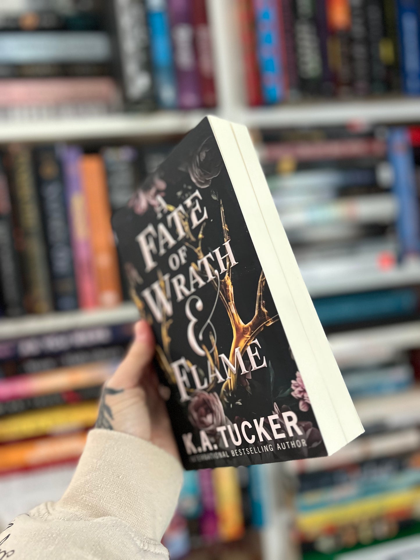 A Fate of Wrath and Flame by K.A. TUCKER