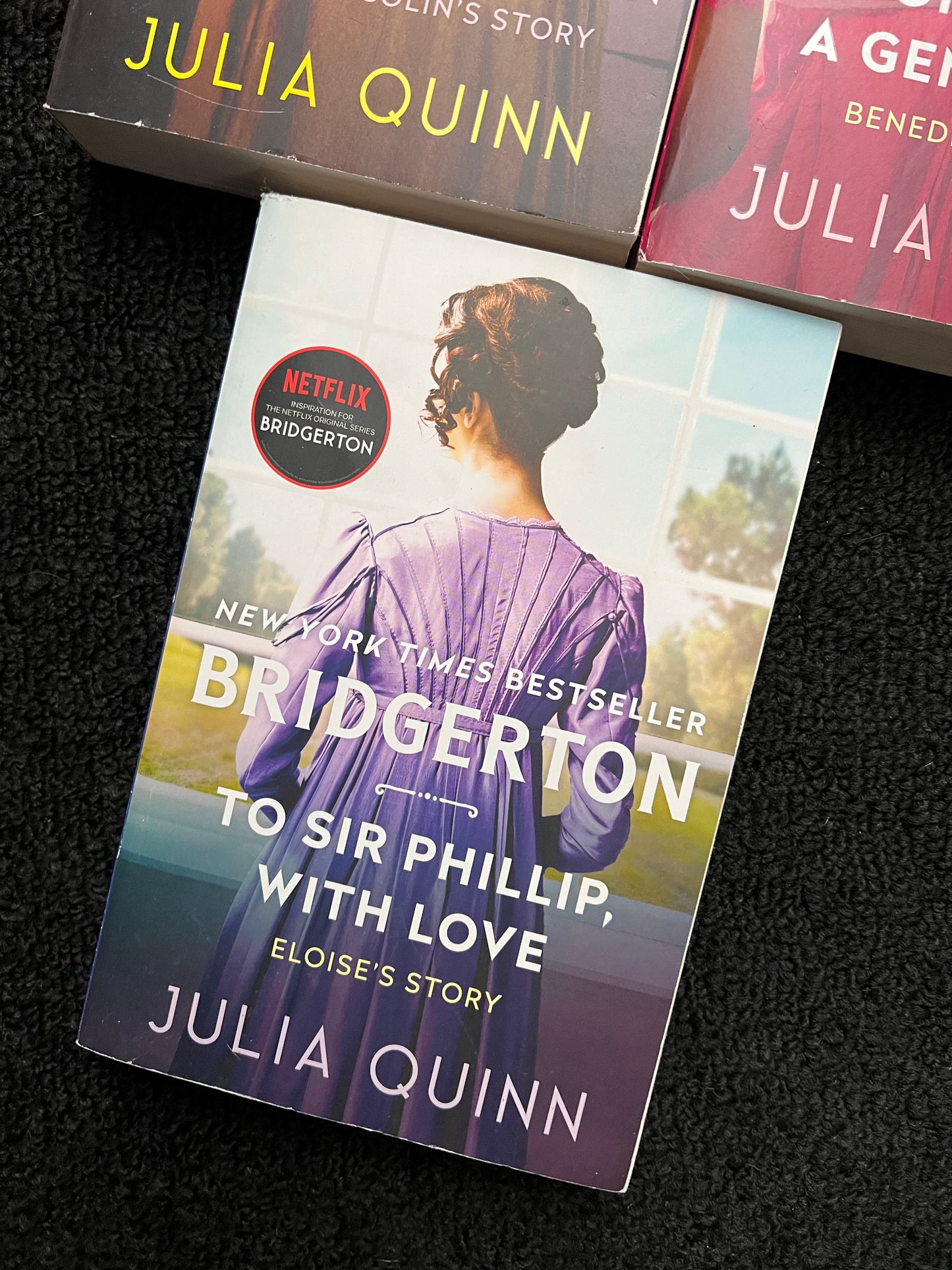 Set of 3 Bridgerton Books by JULIA QUINN